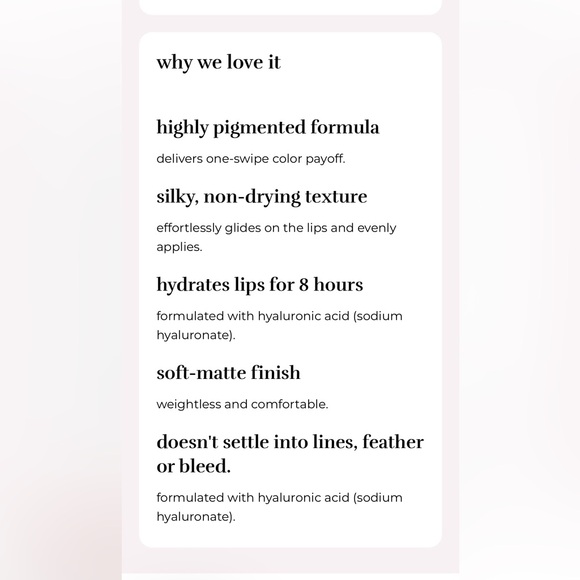 Laila Rose lipstick - Picture 3 of 5